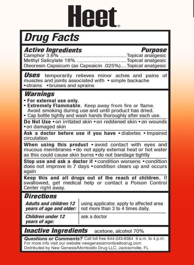 Heet Triple Action Pain Relieving Formula (1) - Image 2